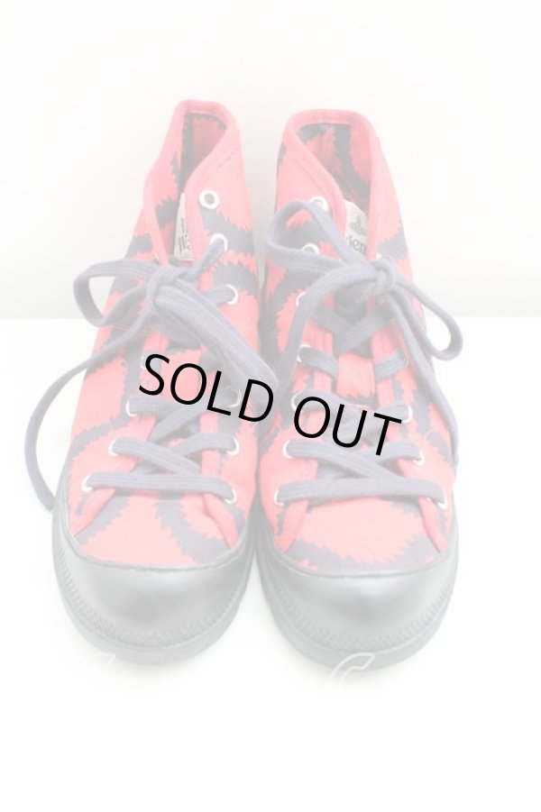 画像2: ヴィヴィアンウエストウッド 中古 / SIMIAN BOOTスニーカー 38（24cm） 赤  H-25-11-09-013-sh-OD-ZH (2)