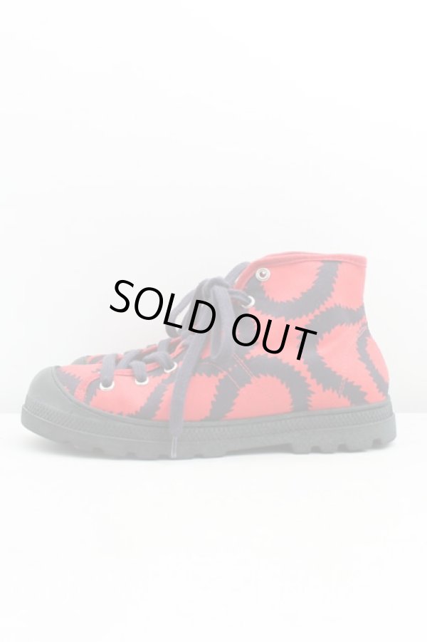 画像3: ヴィヴィアンウエストウッド 中古 / SIMIAN BOOTスニーカー 38（24cm） 赤  H-25-11-09-013-sh-OD-ZH (3)