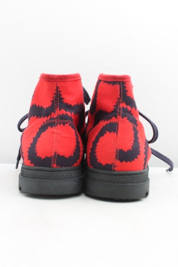 画像4: ヴィヴィアンウエストウッド 中古 / SIMIAN BOOTスニーカー 38（24cm） 赤  H-25-11-09-013-sh-OD-ZH (4)