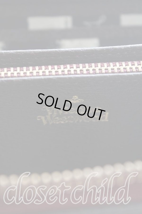 画像5: ヴィヴィアンウエストウッド 中古 / エグゼクティブラウンドジップ長財布  茶  H-25-11-09-015-wa-IN-ZH (5)