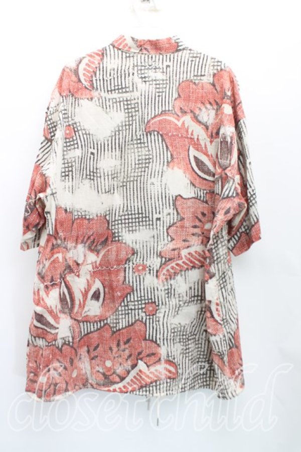 画像2: ヴィヴィアンウエストウッド MAN 中古 / カバーオールシャツ 50（メンズXL相当） 茶ｘ黒  H-25-11-16-036-bl-OD-ZH (2)