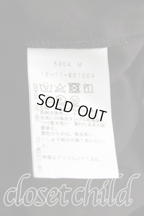 画像4: ヴィヴィアンウエストウッド 中古 / オーブ刺繍フリルシャツ 02(9号相当) 黒  H-25-11-16-038-bl-IN-ZH (4)