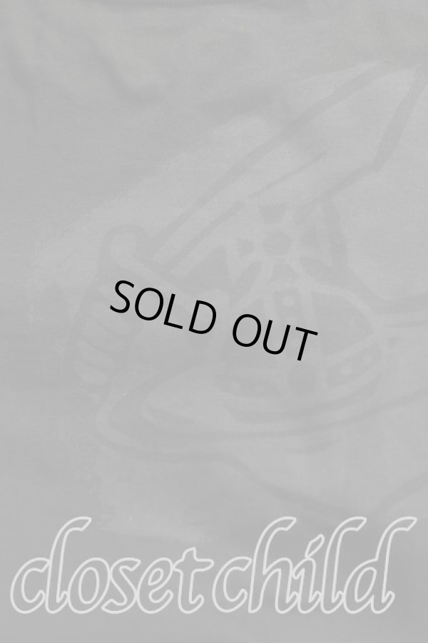 画像5: ANGLOMANIA 中古 / カットラスオーブpt半袖カットソー M 黒  H-25-11-16-044-ts-IN-ZH (5)