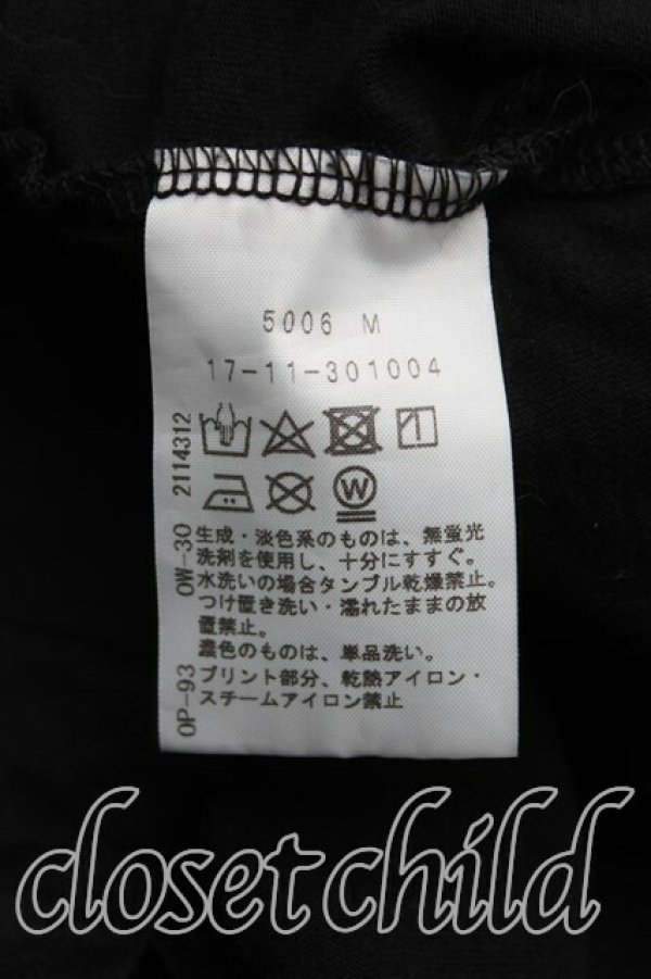 画像4: ANGLOMANIA 中古 / THANK YOUプリーツビッグTシャツ 38（M相当） 黒  H-25-11-16-046-to-OD-ZH (4)