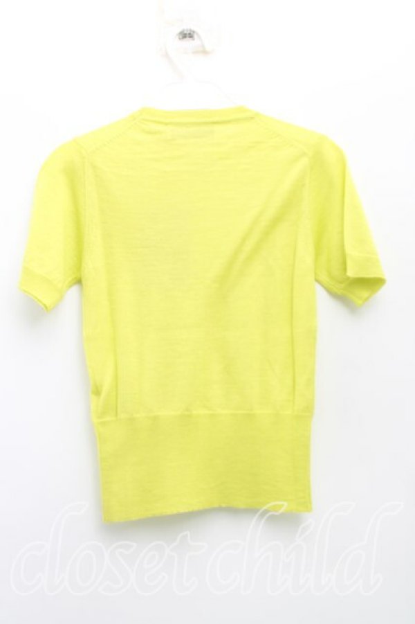 画像2: ヴィヴィアンウエストウッド 中古 / カラーオーブ刺繍サマーニット XS ライム  H-25-11-16-048-to-OD-ZH (2)