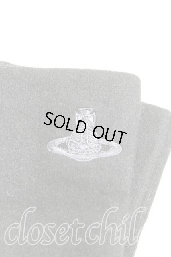 画像2: ヴィヴィアンウエストウッド 中古 / 手袋  黒  H-25-11-16-004-gd-OD-ZH (2)