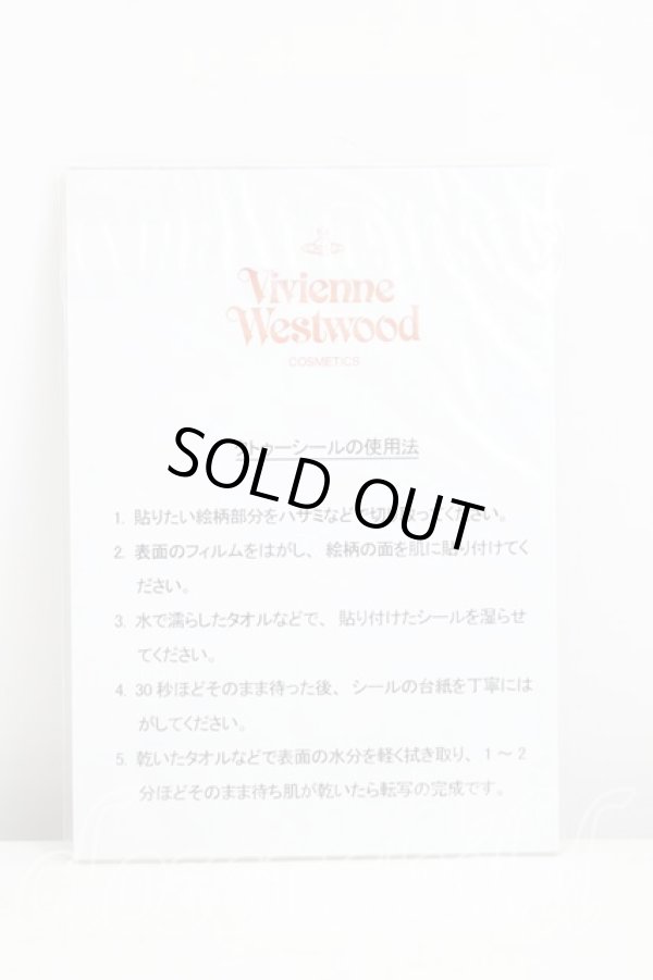 画像2: ヴィヴィアンウエストウッド 中古 / タトゥシール   H-25-11-16-005-gd-OD-ZH (2)