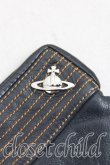 画像2: ヴィヴィアンウエストウッド MAN 中古 / レザー手袋  黒  H-25-11-16-014-gd-OD-ZH (2)