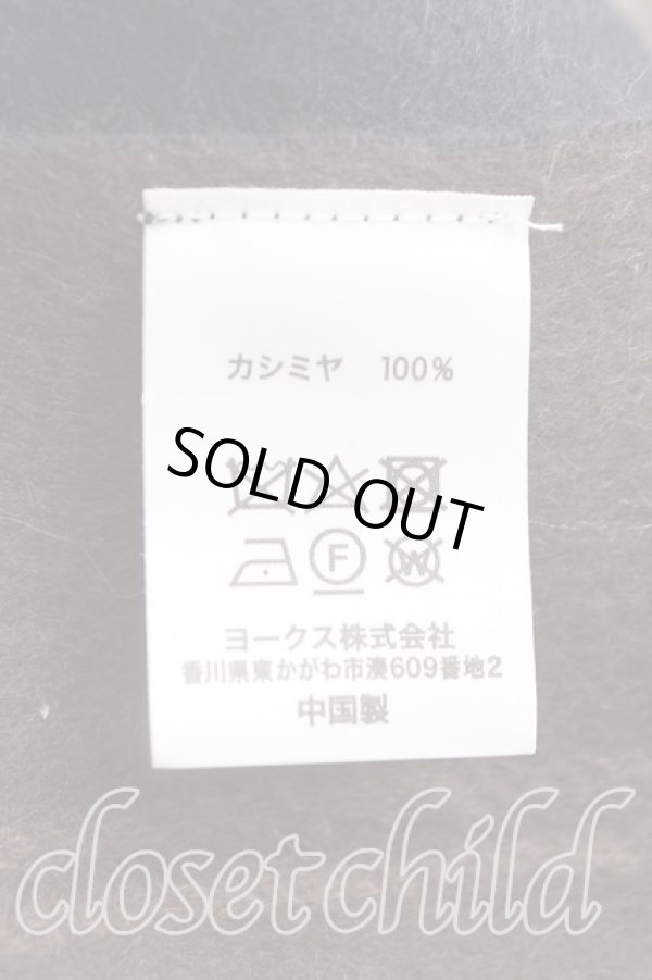 画像4: ヴィヴィアンウエストウッド 中古 / チェックバイカラーマフラー  茶  H-25-11-16-024-gd-OD-ZH (4)