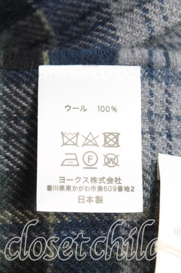 画像4: ヴィヴィアンウエストウッド 中古 / タータンチェックマフラー  灰  H-25-11-16-027-gd-OD-ZH (4)