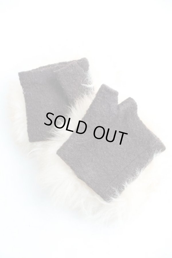 画像2: ヴィヴィアンウエストウッド 中古 / フィンガーレスファー手袋  茶  H-25-11-16-031-gd-IN-ZH (2)