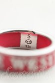 画像4: ヴィヴィアンウエストウッド 中古 / CONDUIT STREET リング S(12号相当) シルバー×ピンク  H-25-11-23-022-rg-IN-ZH (4)