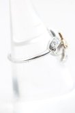 画像3: ヴィヴィアンウエストウッド 中古 / GAIL RING M(13号相当) シルバー×ゴードル  H-25-11-23-023-rg-IN-ZH (3)