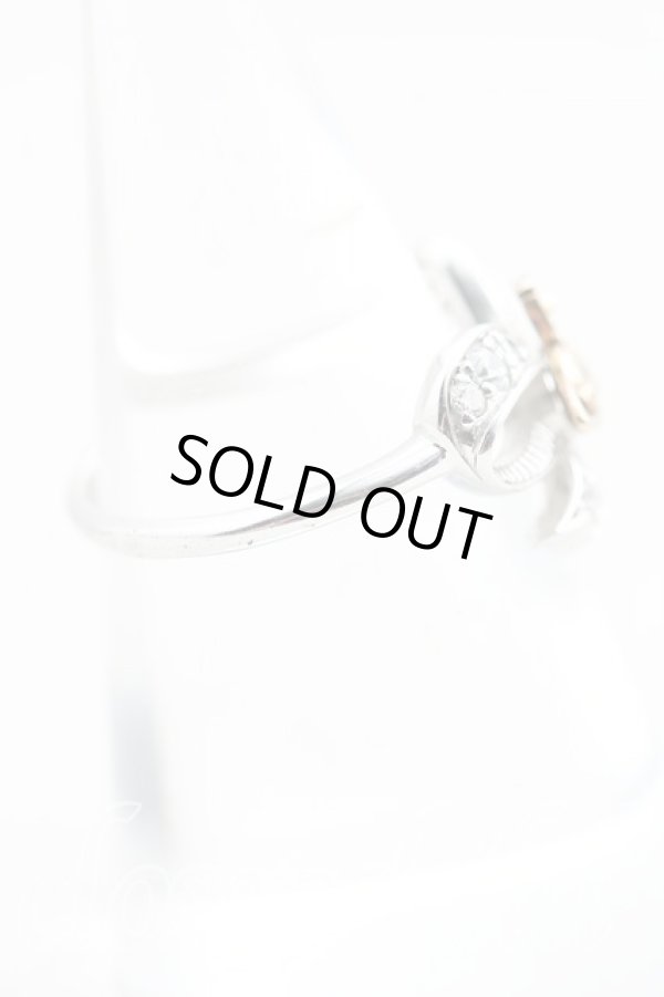 画像3: ヴィヴィアンウエストウッド 中古 / GAIL RING M(13号相当) シルバー×ゴードル  H-25-11-23-023-rg-IN-ZH (3)