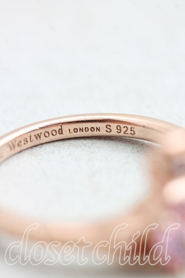 画像5: ヴィヴィアンウエストウッド 中古 / REINAリング S(11号相当) ピンクゴールド  H-25-11-23-024-rg-IN-ZH (5)