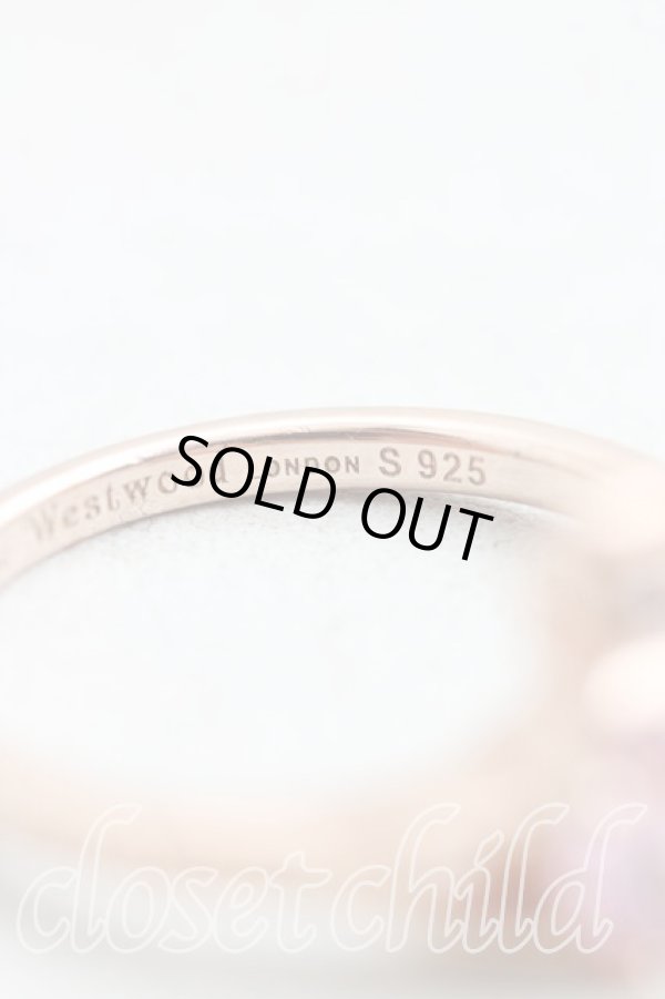 画像5: ヴィヴィアンウエストウッド 中古 / REINAリング S(11号相当) ピンクゴールド  H-25-11-23-024-rg-IN-ZH (5)