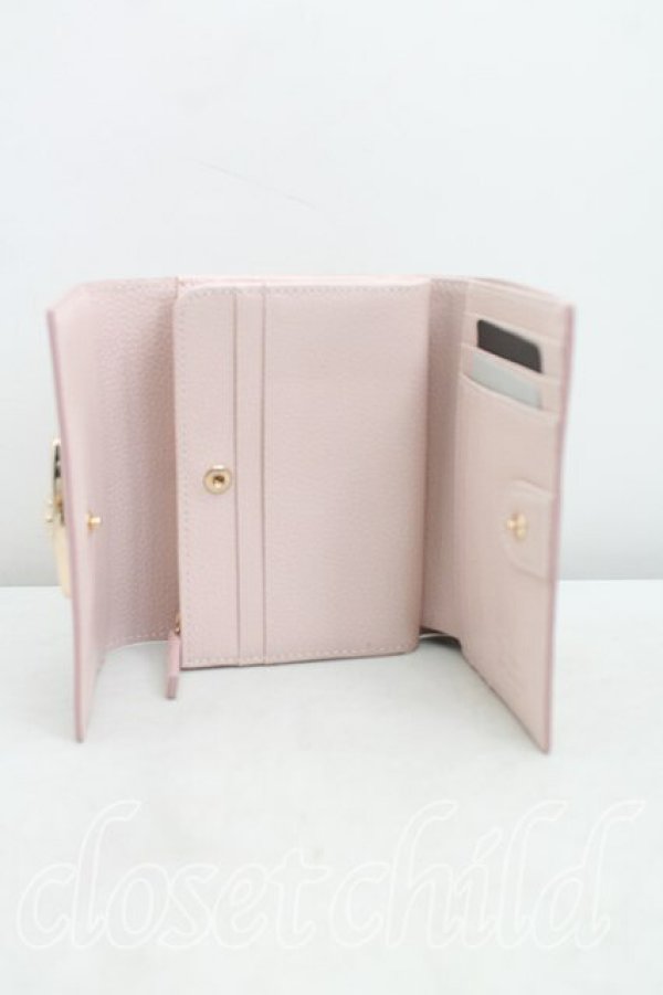 画像3: ヴィヴィアンウエストウッド 中古 / エグゼクティブレザー折リ財布  ピンク  H-25-11-23-028-wa-OD-ZH (3)