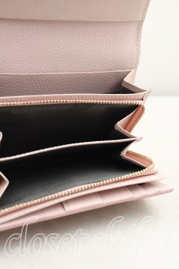 画像4: ヴィヴィアンウエストウッド 中古 / エグゼクティブレザー折リ財布  ピンク  H-25-11-23-028-wa-OD-ZH (4)