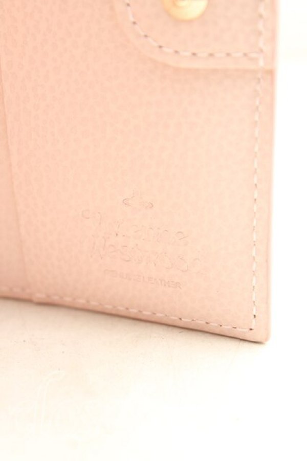 画像5: ヴィヴィアンウエストウッド 中古 / エグゼクティブレザー折リ財布  ピンク  H-25-11-23-028-wa-OD-ZH (5)