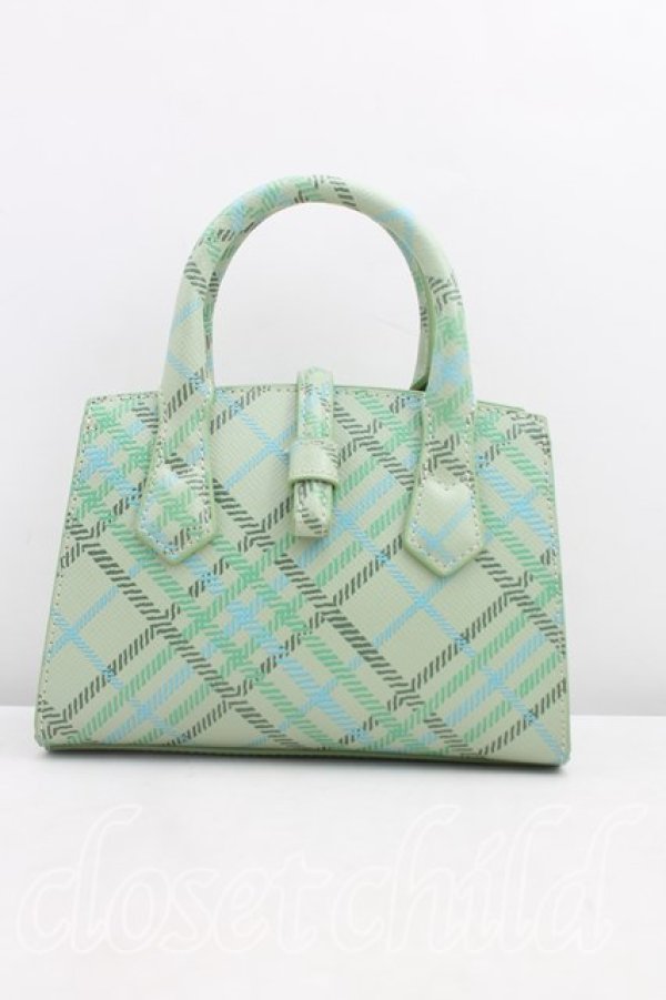 画像2: ヴィヴィアンウエストウッド 中古 / ダービーミニショルダーバッグ  緑  H-25-11-23-004-ba-IN-ZH (2)