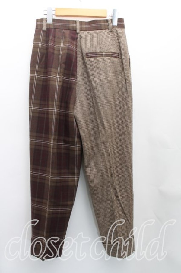 画像2: ヴィヴィアンウエストウッド 中古 / タータンチェックパンツ 02（9号相当） 茶  H-25-11-23-072-pa-OD-ZH (2)