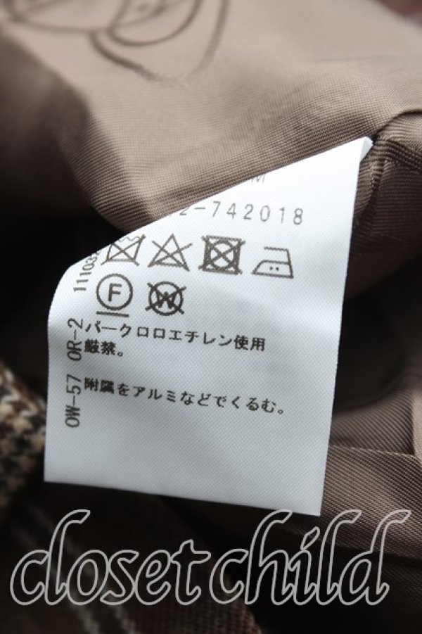 画像4: ヴィヴィアンウエストウッド 中古 / タータンチェックパンツ 02（9号相当） 茶  H-25-11-23-072-pa-OD-ZH (4)