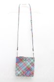 画像2: ヴィヴィアンウエストウッド 中古 / McANDY　Tartanクロスボディスクエアバッグ  McANDY　Tartan  H-25-11-23-005-ba-OD-ZH (2)