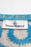 画像3: ヴィヴィアンウエストウッド 中古 / スクイグルベスト M 青  H-25-11-23-078-to-IN-ZH (3)