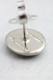画像4: ヴィヴィアンウエストウッド 中古 / エナメルオーブボタンシングルスタッズピアス  シルバー  H-25-11-23-006-er-IN-ZH (4)