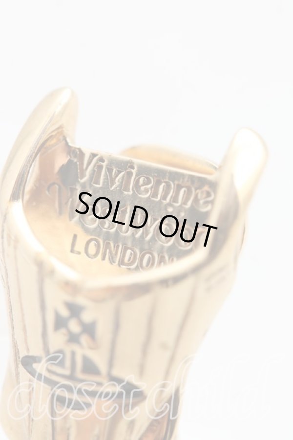 画像5: ヴィヴィアンウエストウッド 中古 / コルセットピアス  ゴールド  H-25-11-23-008-er-OD-ZH (5)