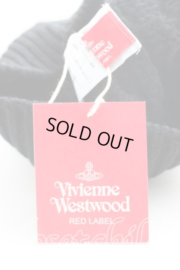 画像4: ヴィヴィアンウエストウッド 中古 / フィッシャーマンケーブルニットバラクラバ  黒  H-25-11-23-013-ha-OD-ZH (4)