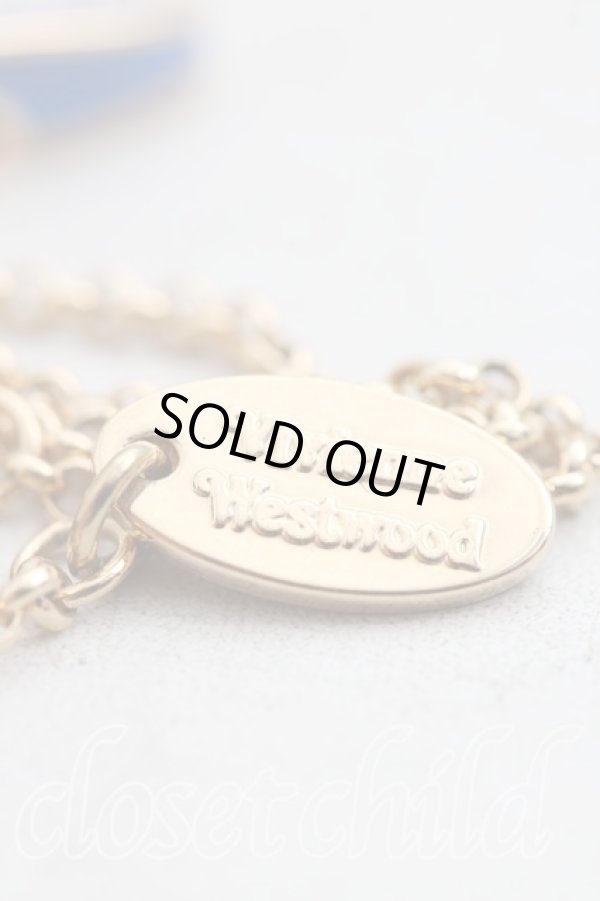 画像4: ヴィヴィアンウエストウッド 中古 / レジーナミニバスレリーフネックレス  ゴールド  H-25-11-23-017-nl-IN-ZH (4)