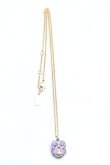 画像3: ヴィヴィアンウエストウッド 中古 / オウルネックレス  ゴールド×紫  H-25-11-23-018-nl-IN-ZH (3)