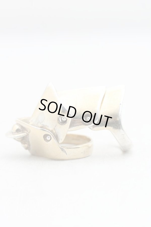 画像2: ヴィヴィアンウエストウッド 中古 / アーマーリング M(15号相当） ゴールド  H-25-11-23-020-rg-OD-ZH (2)