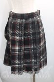 画像2: ヴィヴィアンウエストウッド 中古 / クレヨンチェックプリーツスカート 42（11号相当） 黒  H-25-11-30-019-sk-OD-ZH (2)