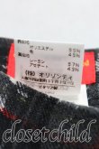 画像4: ヴィヴィアンウエストウッド 中古 / クレヨンチェックプリーツスカート 42（11号相当） 黒  H-25-11-30-019-sk-OD-ZH (4)
