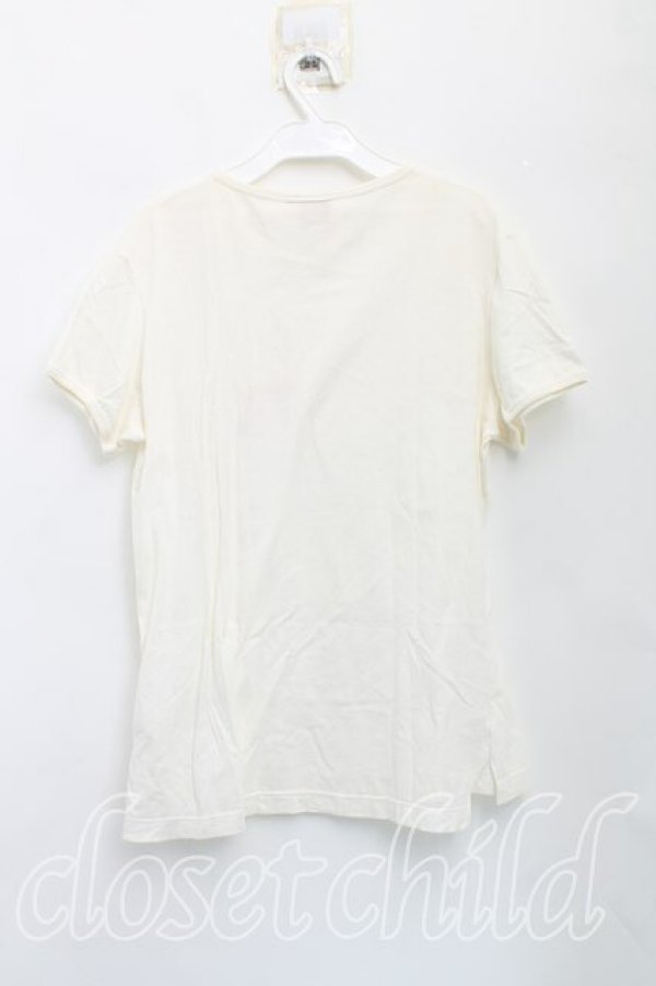 画像2: ヴィヴィアンウエストウッド 中古 / 桃柄Tシャツ M 白  H-25-11-30-024-ts-OD-ZH (2)