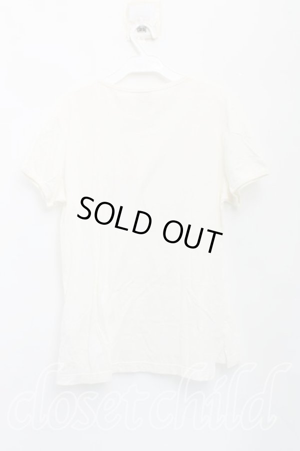 画像2: ヴィヴィアンウエストウッド 中古 / 桃柄Tシャツ M 白  H-25-11-30-024-ts-OD-ZH (2)