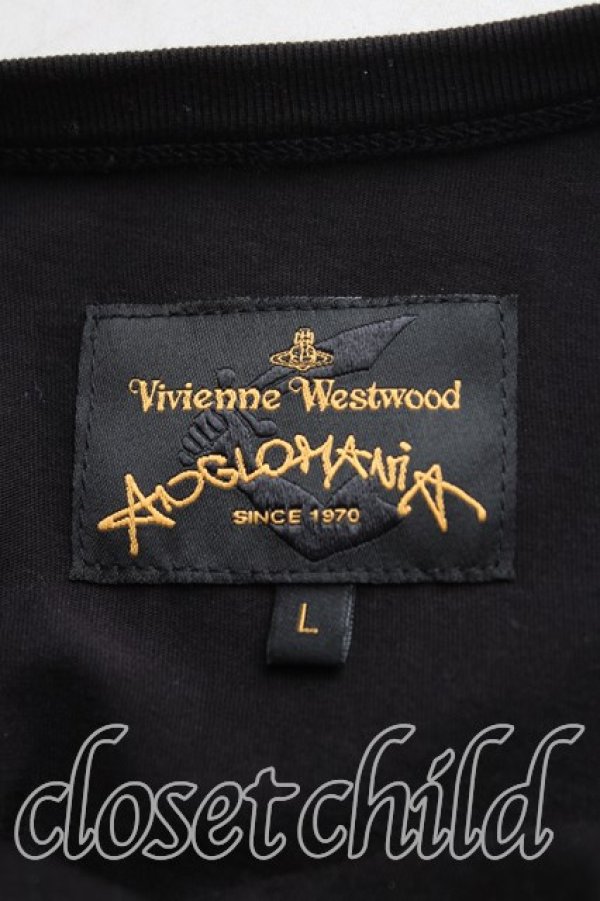 画像3: ANGLOMANIA 中古 / キッシングTシャツ L 黒  H-25-11-30-025-ts-OD-ZH (3)