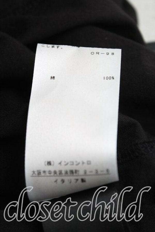 画像5: ANGLOMANIA 中古 / キッシングTシャツ L 黒  H-25-11-30-025-ts-OD-ZH (5)
