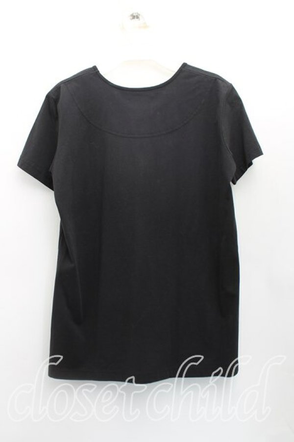 画像2: ANGLOMANIA 中古 / フラワーptTシャツ M 黒  H-25-11-30-026-ts-OD-ZH (2)