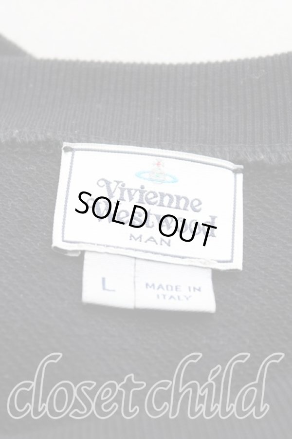 画像3: ヴィヴィアンウエストウッド MAN 中古 / ミルキーウェイスウェット L 黒  H-25-11-30-027-to-OD-ZH (3)