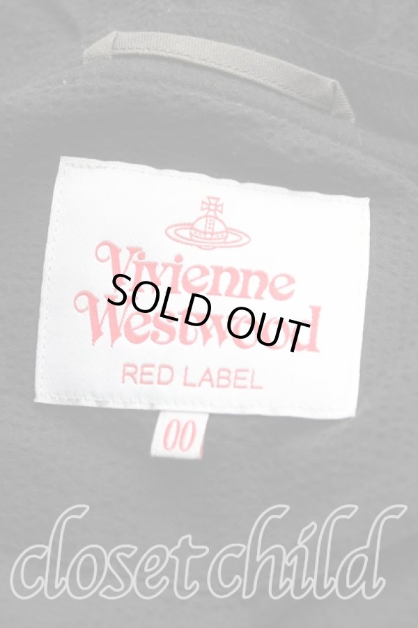 画像3: ヴィヴィアンウエストウッド 中古 / リサイクルポリエステルダンボールトラックジャケット 00（ワンサイズ） 黒  H-25-11-30-003-jc-OD-ZH (3)