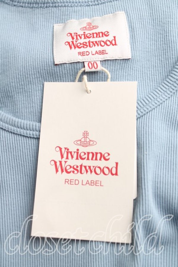 画像3: ヴィヴィアンウエストウッド 中古 / タンクトップ 00（ワンサイズ） サックス  H-25-11-30-029-to-OD-ZH (3)