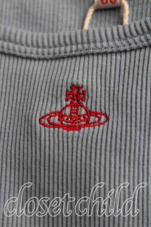 画像6: ヴィヴィアンウエストウッド 中古 / タンクトップ 00（ワンサイズ） サックス  H-25-11-30-029-to-OD-ZH (6)
