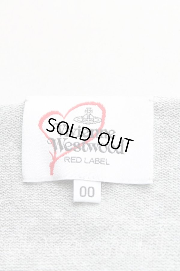 画像3: ヴィヴィアンウエストウッド 中古 / メッシュボーダートップス 00（ワンサイズ） 黒ｘ灰  H-25-11-30-032-to-OD-ZH (3)