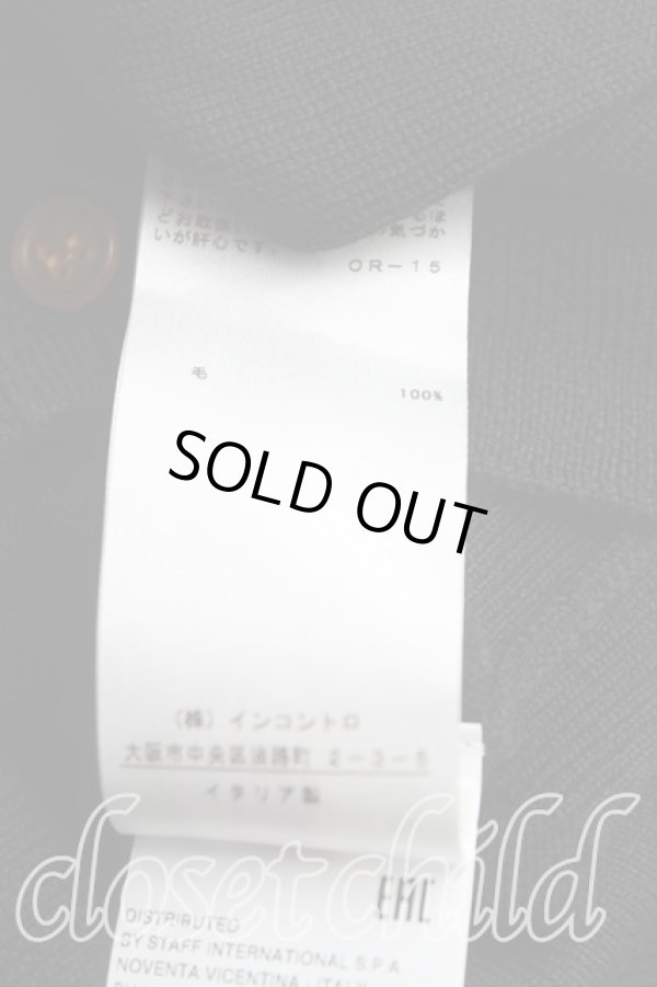 画像5: ヴィヴィアンウエストウッド 中古 / カラーオーブ刺繍カーディガン M 黒  H-25-11-30-039-to-OD-ZH (5)