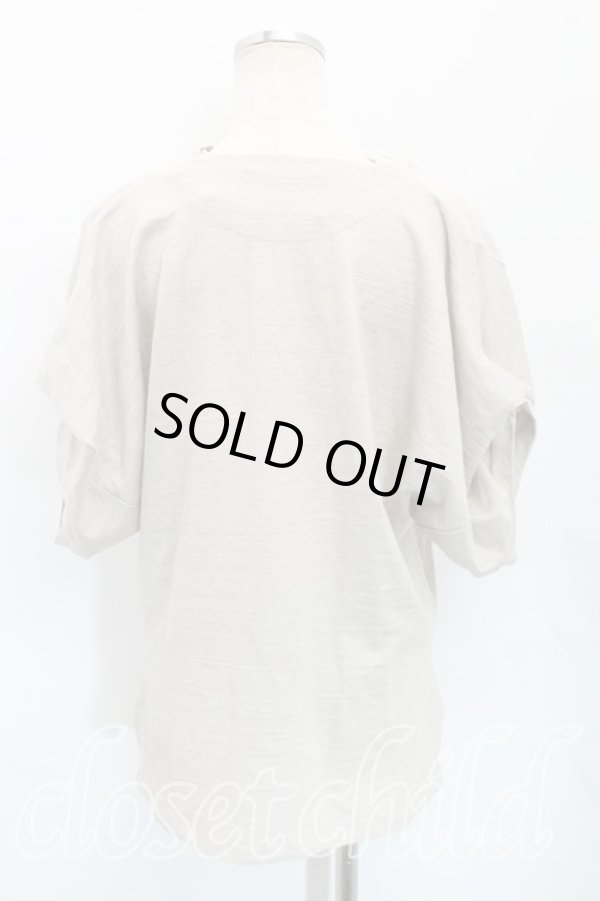 画像2: ヴィヴィアンウエストウッド 中古 / VIVIENNE　Tシャツ M ベージュ  H-25-11-30-041-to-OD-ZH (2)