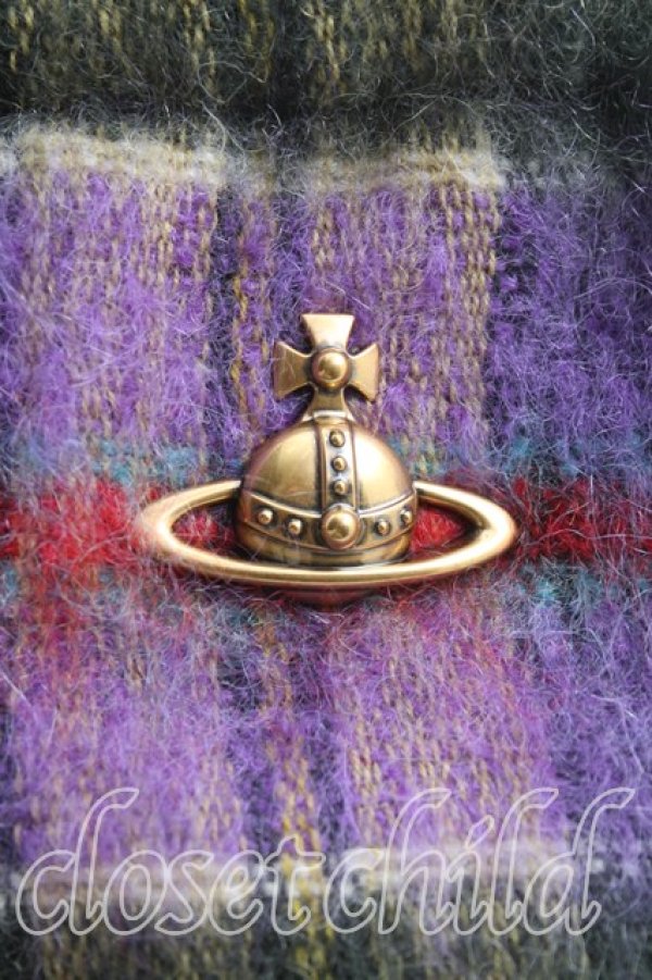 画像6: ヴィヴィアンウエストウッド 中古 / DRAWSTRING POUCH SET  紫  H-25-11-30-044-ba-IN-ZH (6)