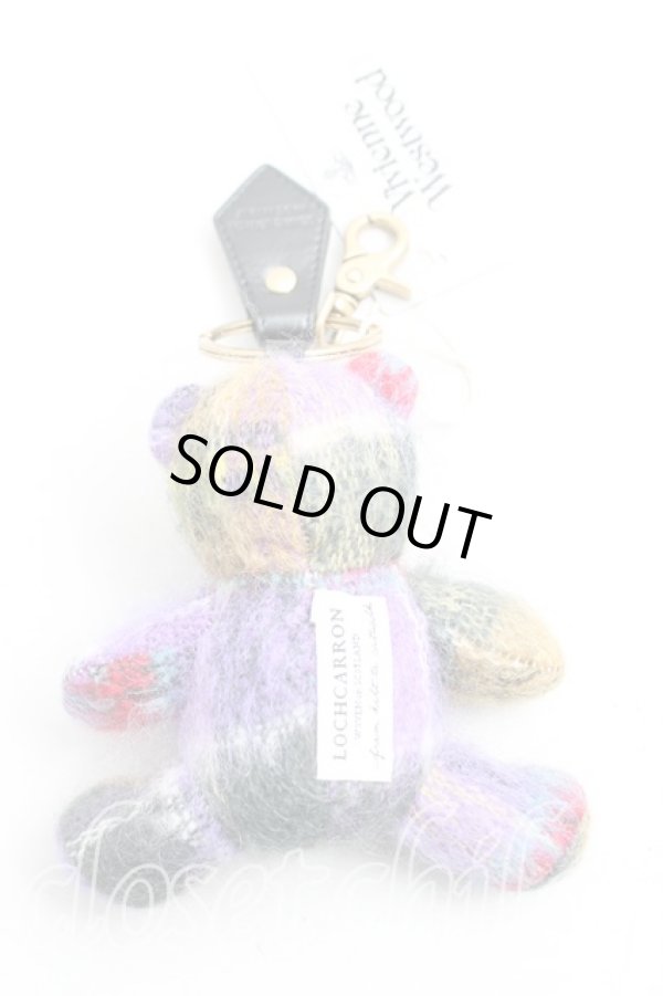 画像2: ヴィヴィアンウエストウッド 中古 / Teddy Bear Keychain  紫  H-25-11-30-045-gd-IN-ZH (2)